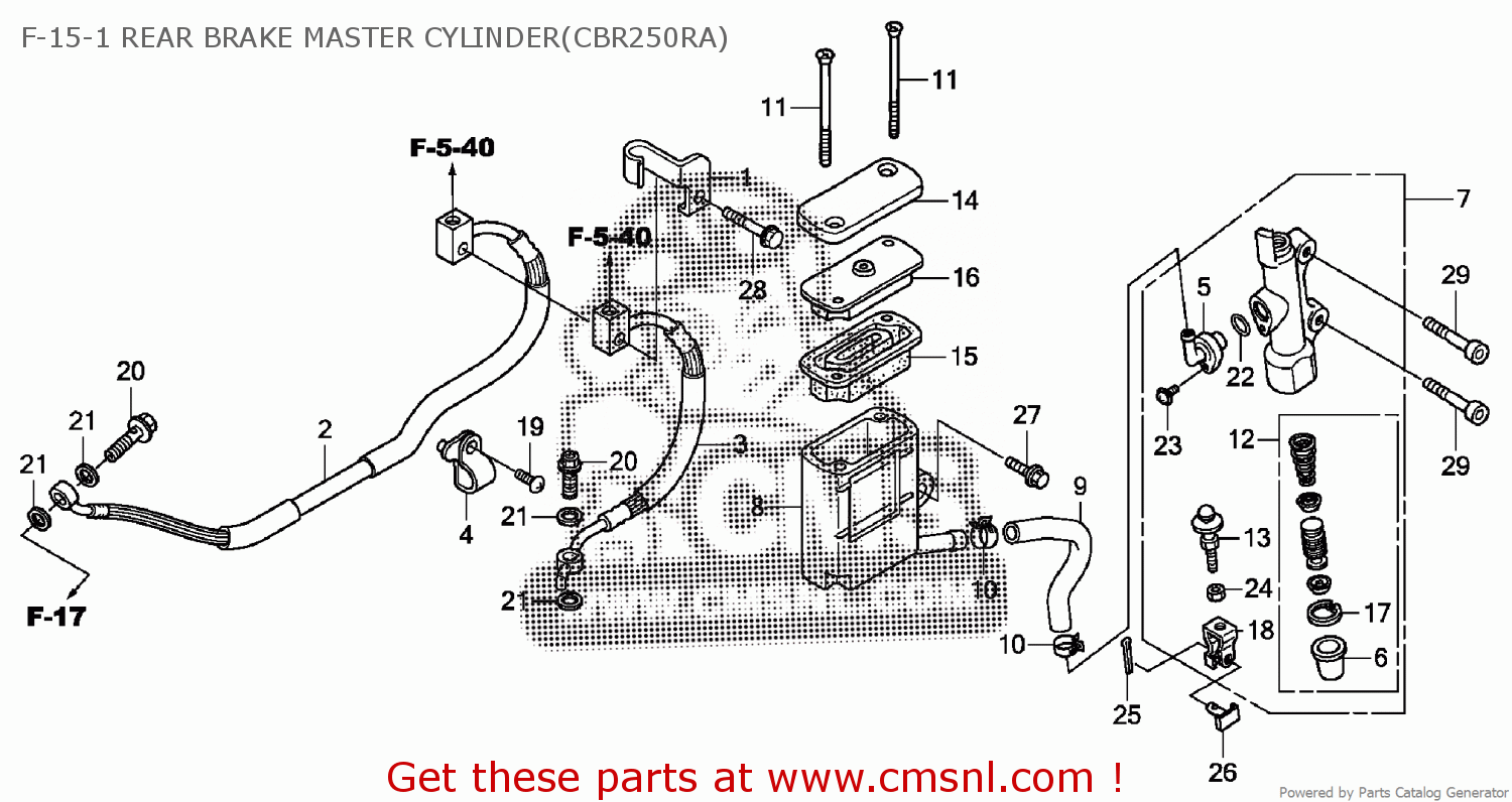 Honda HOSE COMP B,RR BR 43314KYJ911 Honda HOSE COMP B,RR BR 43314KYJ911