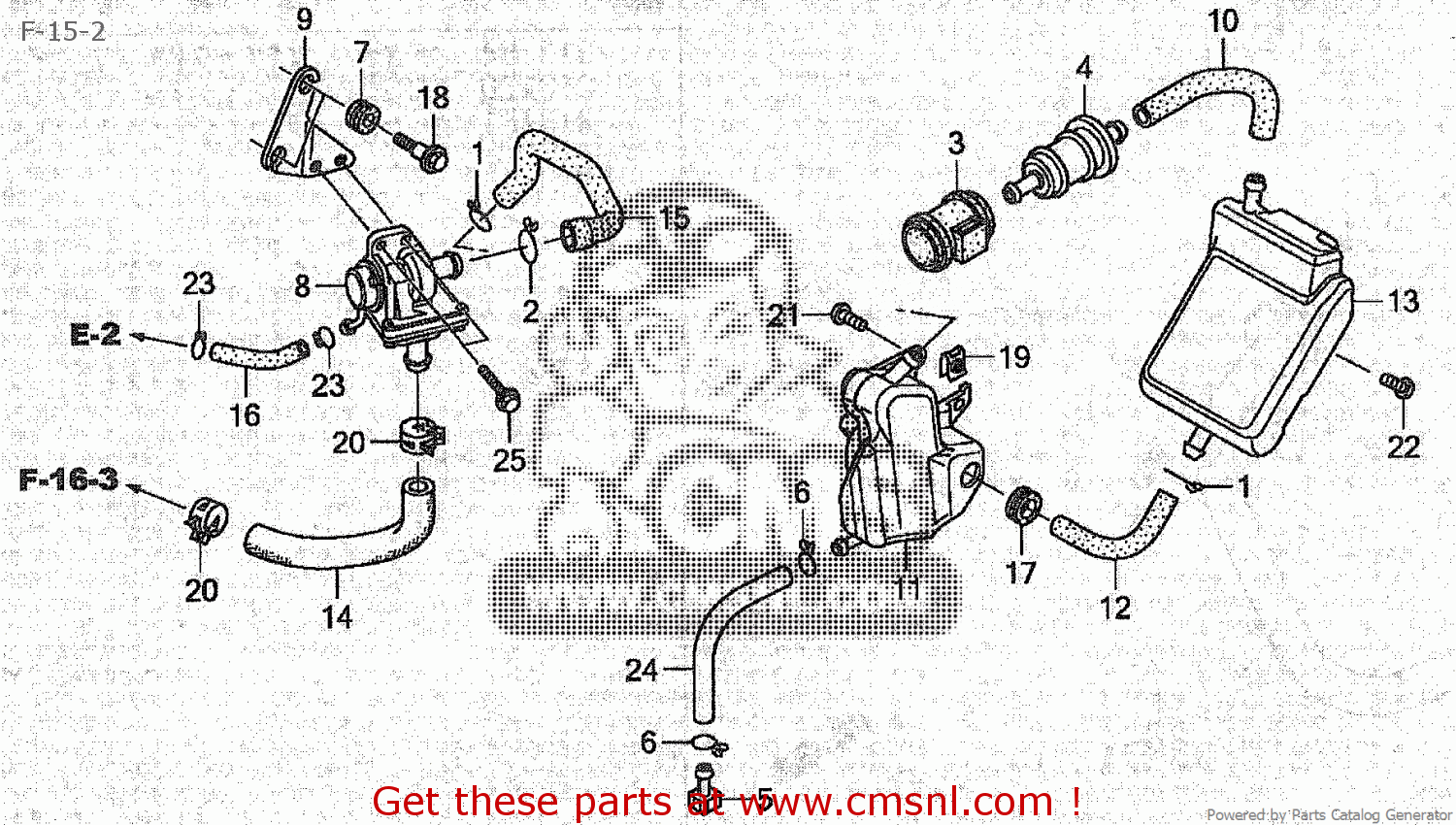 Honda TUBE,PB (ASV) 18655KRL680
