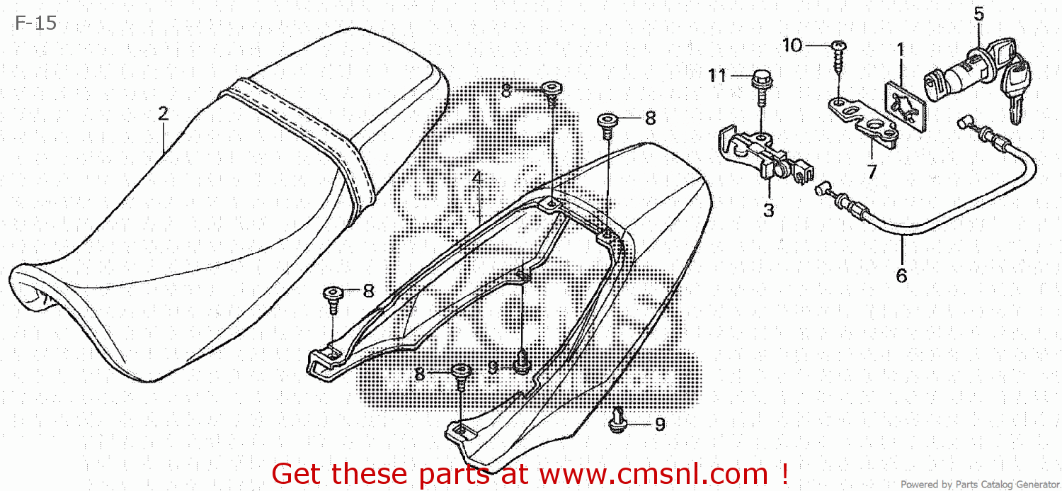 Honda SET ILLUST*TYPE4* 77220MCE830ZD Honda SET ILLUST*TYPE4* 77220MCE830ZD