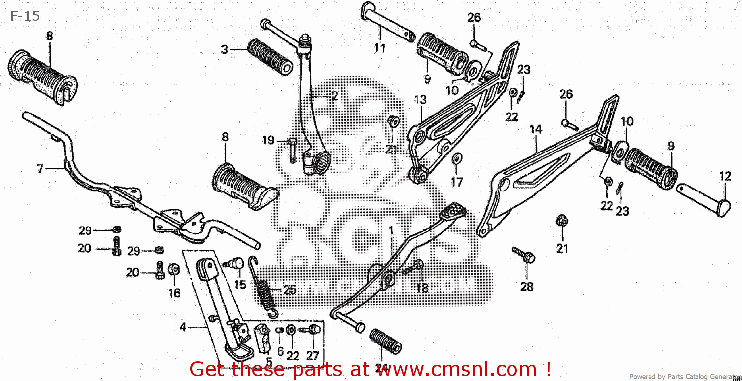24701GN5930 Pedal Gear Change Honda buy the 24701GN5930 at CMSNL