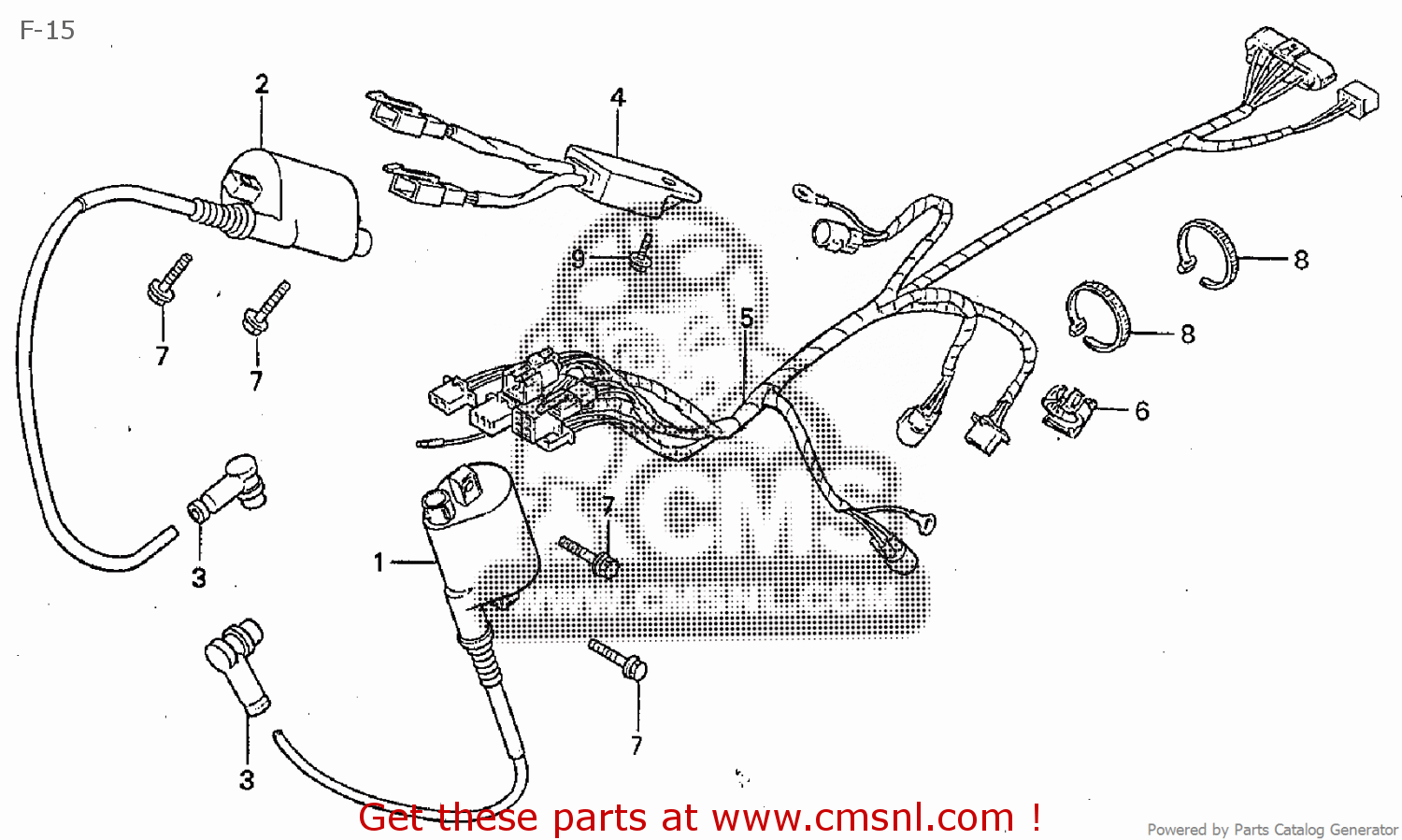 30520nx5003: Coil Comp Ign B Honda - Buy The 30520-nx5-003 At Cmsnl