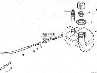 Honda lead 100 схема