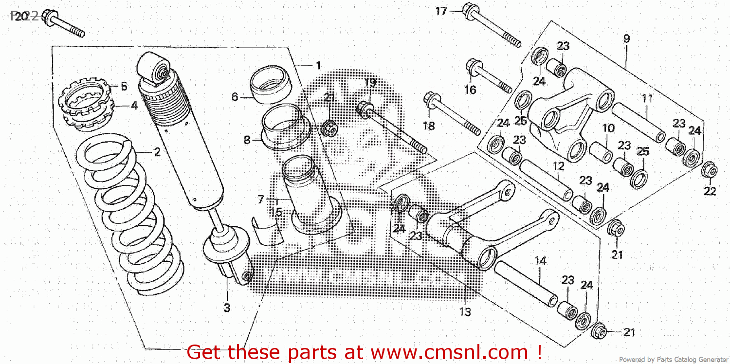 Honda SPRING,RR.CUSHION 52401MY8003 Honda SPRING,RR.CUSHION 52401MY8003