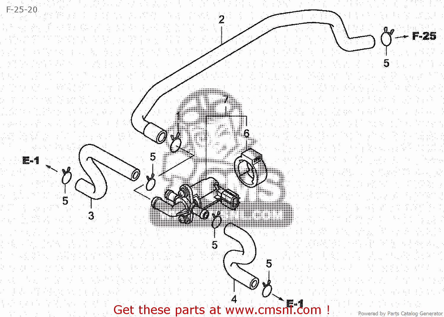 Honda TUBE C,AICV 17701MGC000 Honda TUBE C,AICV 17701MGC000