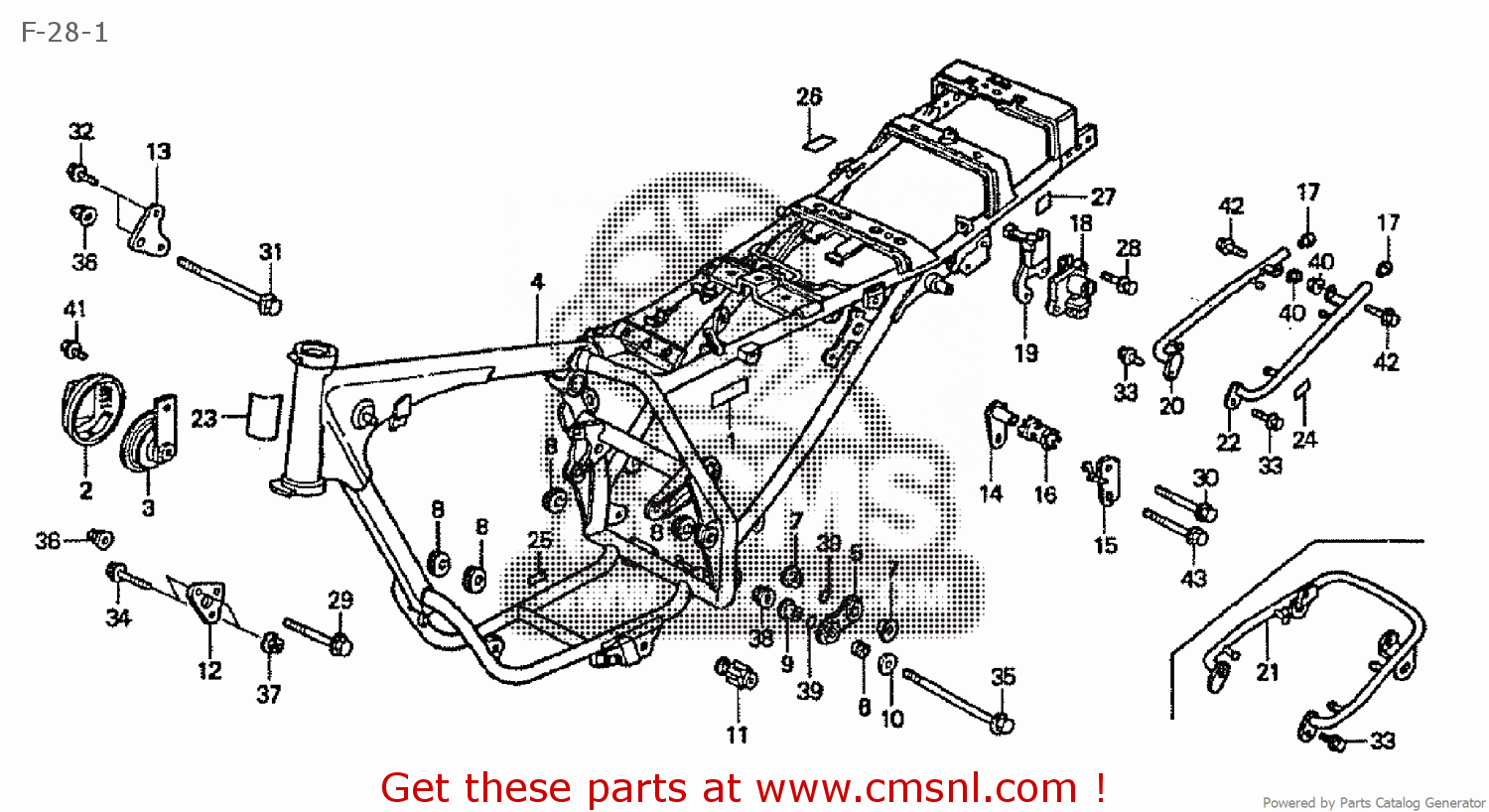 Honda NUT,FLANGE,8MM 90303KL8710 Honda NUT,FLANGE,8MM 90303KL8710