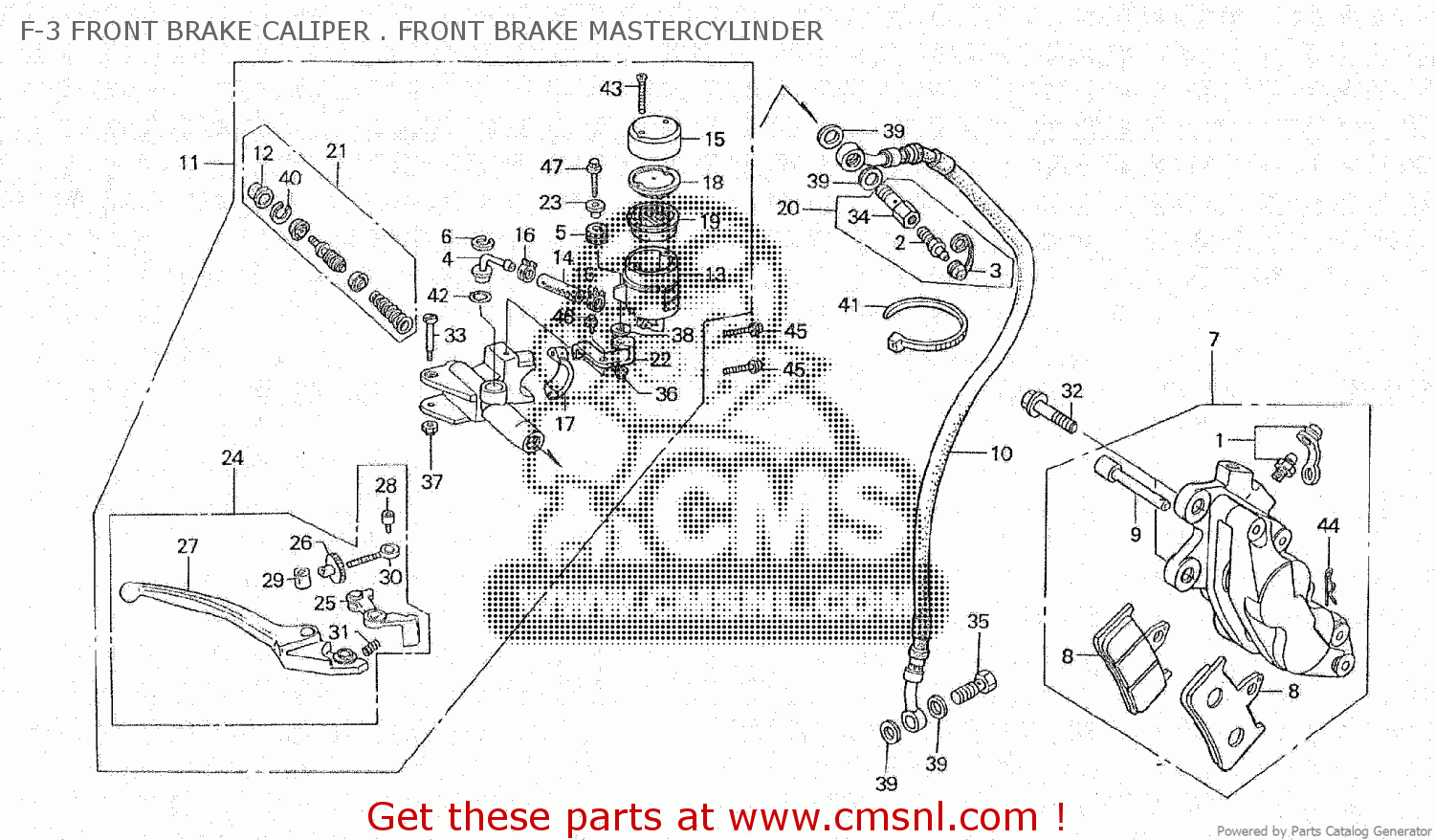 Bolt,oil Bleeder For Rs125r 2000 Hrc - Order At Cmsnl