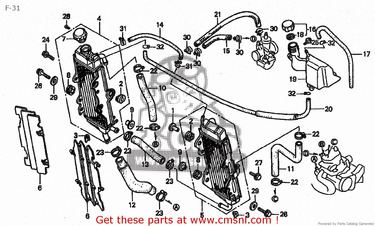 19112KAE740 Tube,reserve Tank (jdm) Honda buy the 19112KAE740 at CMSNL