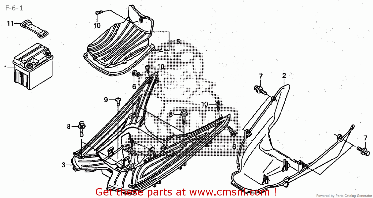 Honda COVER,UNDER *NH1* 50611GFH921ZA Honda COVER,UNDER *NH1* 50611GFH921ZA