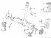 Small Image Of F-6 Steering Stem - Horn