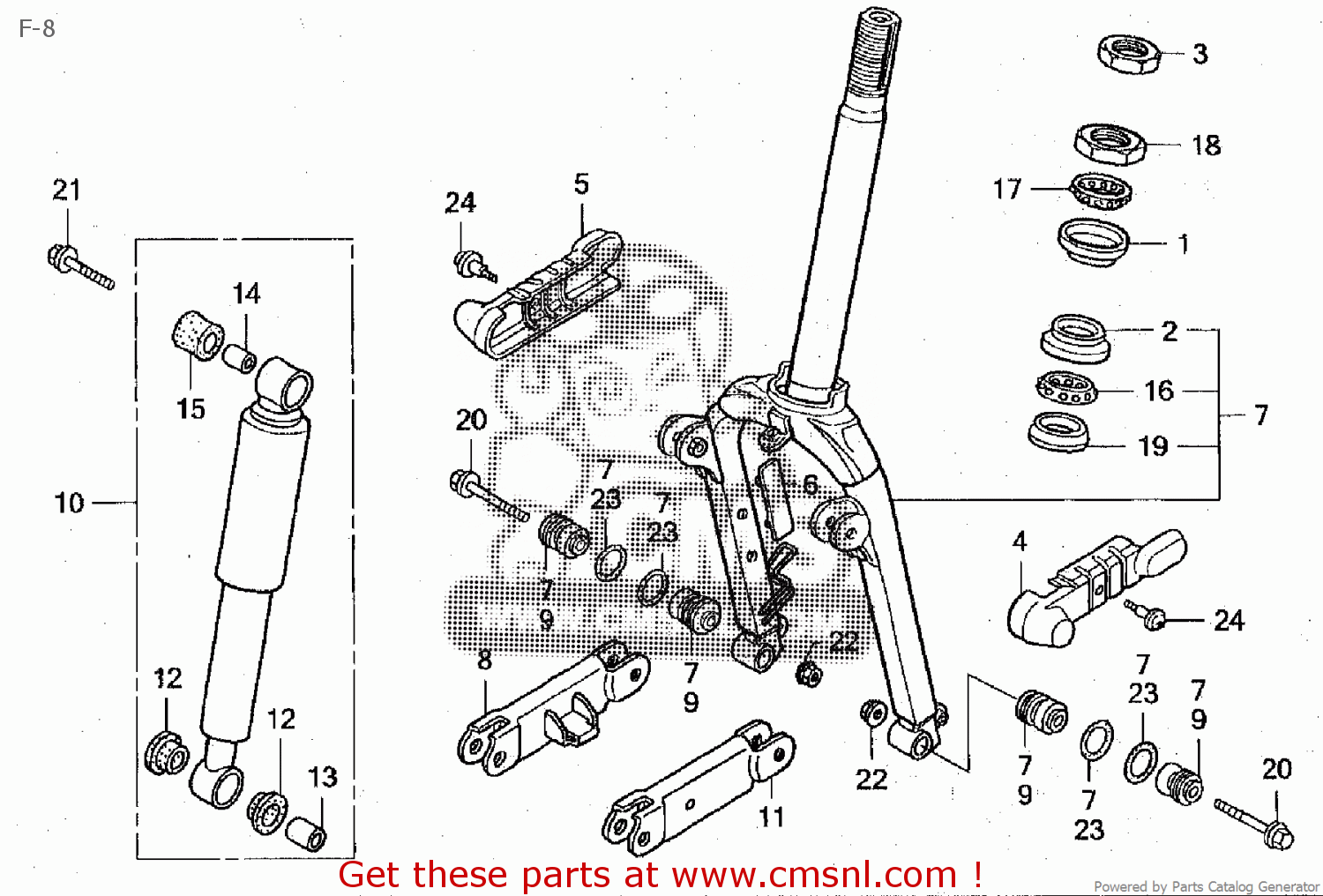 51314GM6000 Bush,pivot Arm Honda buy the 51314GM6000 at CMSNL