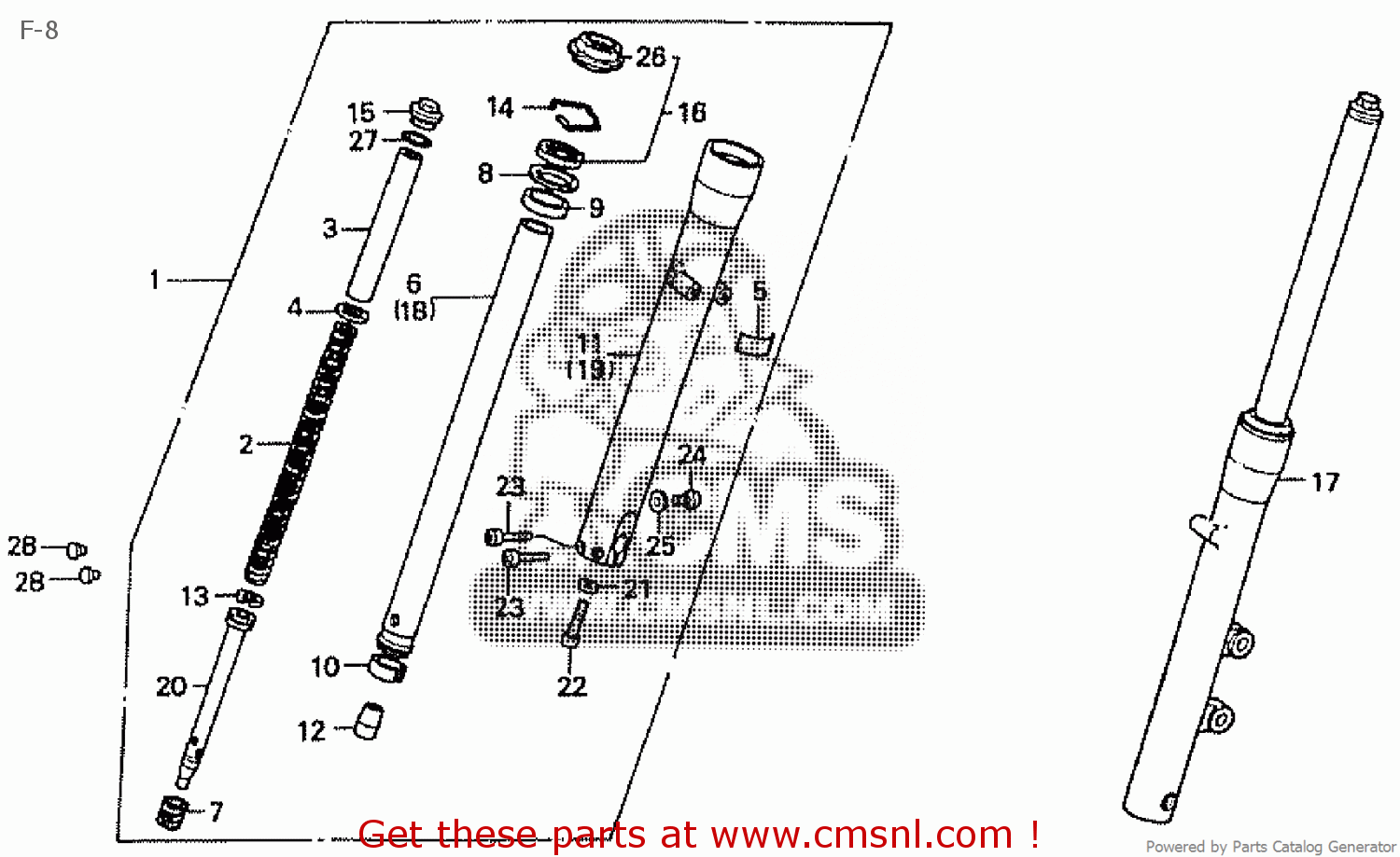 Honda Motorcycle Parts, Kawasaki, Suzuki and Yamaha Motorcycle Parts