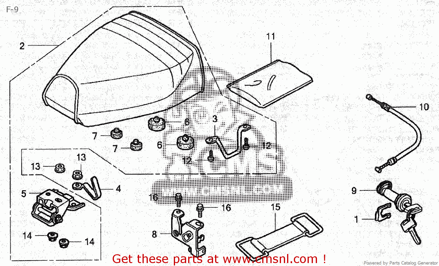 Cable Seat Lock (jdm) photo. The TB50M GYRO UP ...