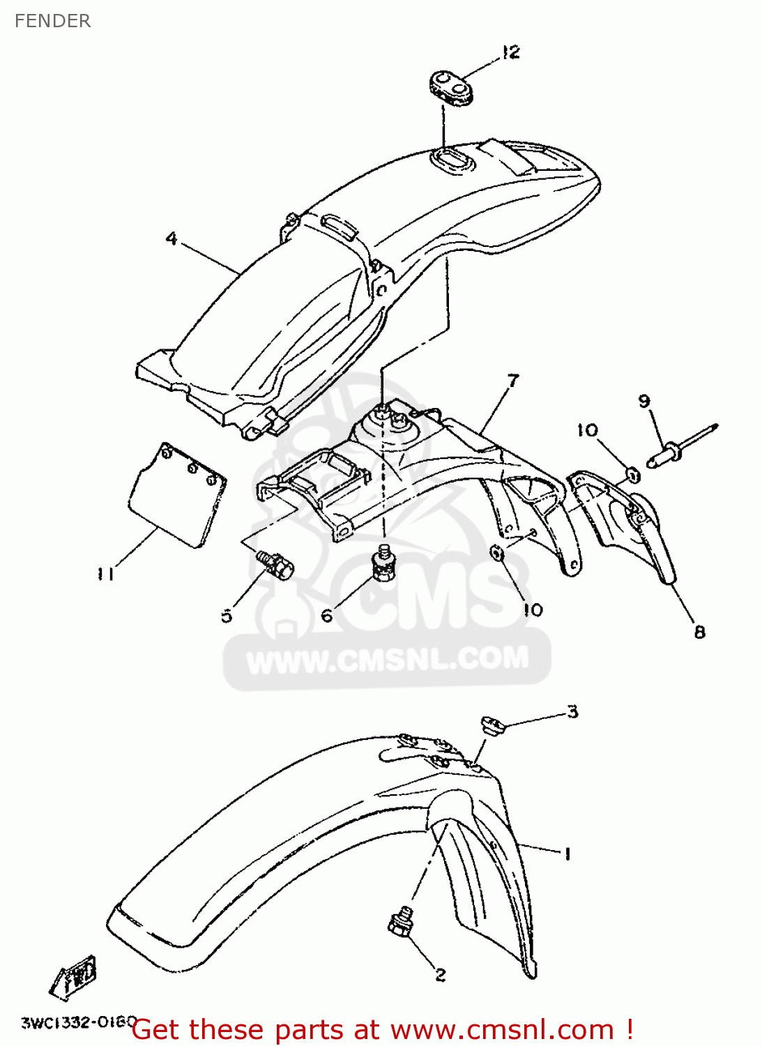 10V2151180: Fender, Front Yamaha - buy the 10V-21511-80-00 at CMSNL