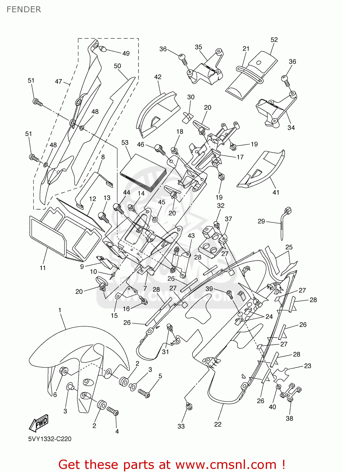 5VY2810000 Tool Kit Yamaha buy the 5VY2810000 at CMSNL