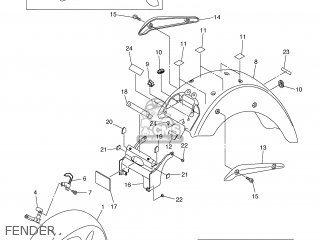 (3D8W215101P5) FRONT FENDER COMP. (3D8W215101P5) FRONT FENDER COMP.