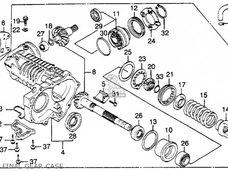 Shim, M, Pinion photo