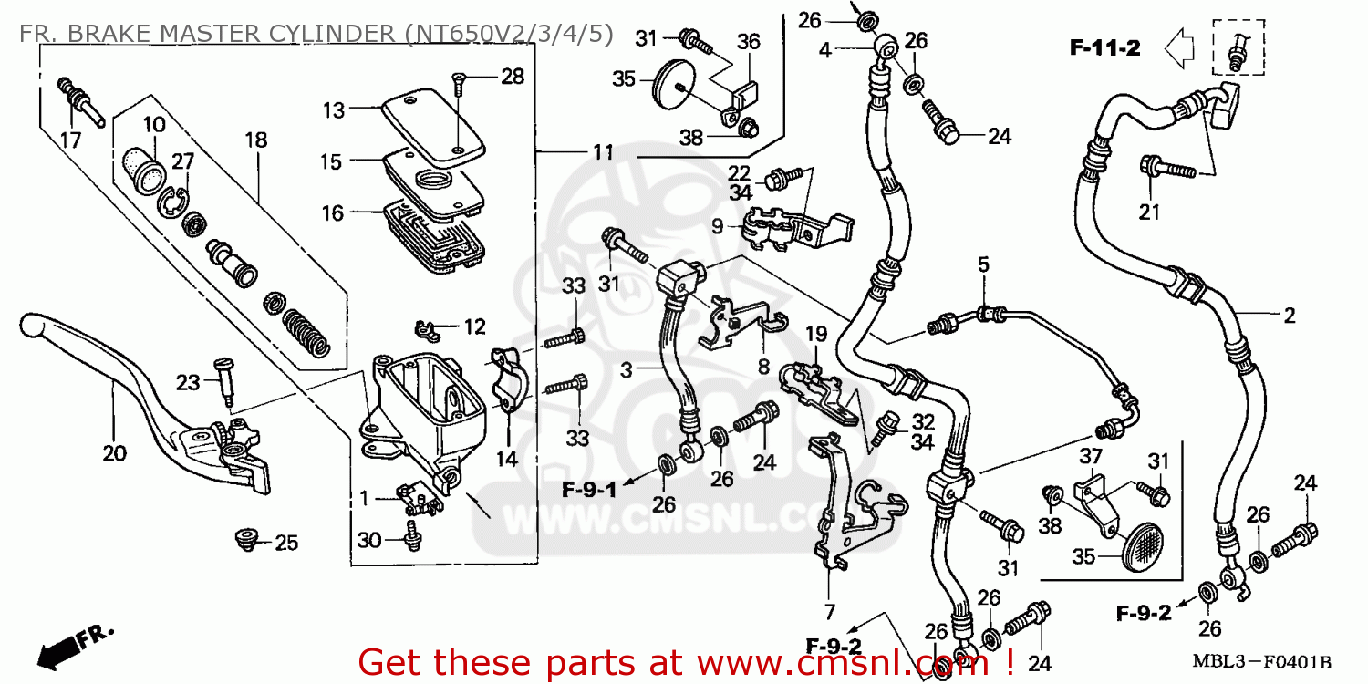 45525MBLD01: Push Rod Honda - buy the 45525-MBL-D01 at CMSNL