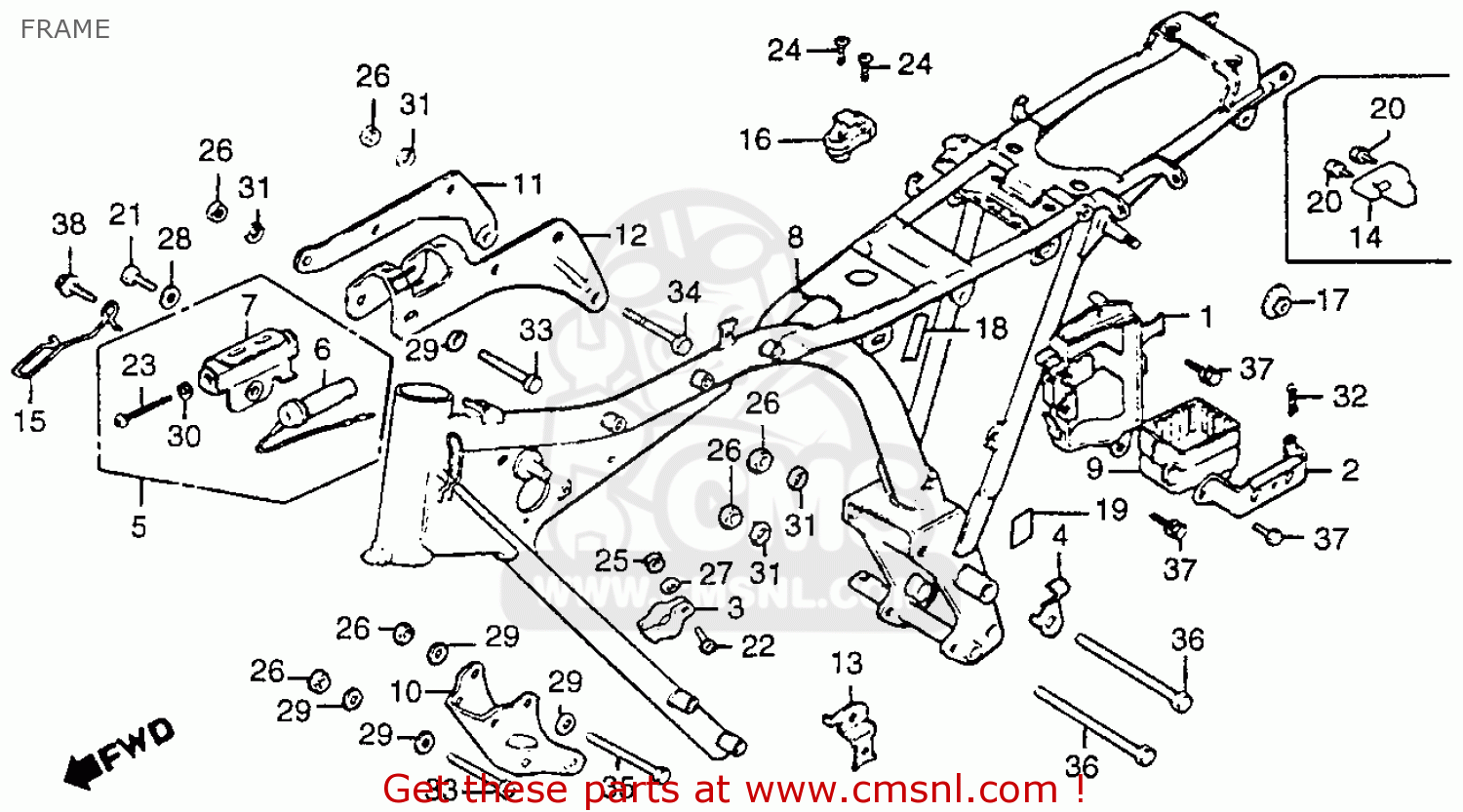 Honda PLATE,L.UPP*NH-1* 50354441860ZA Honda PLATE,L.UPP*NH-1* 50354441860ZA