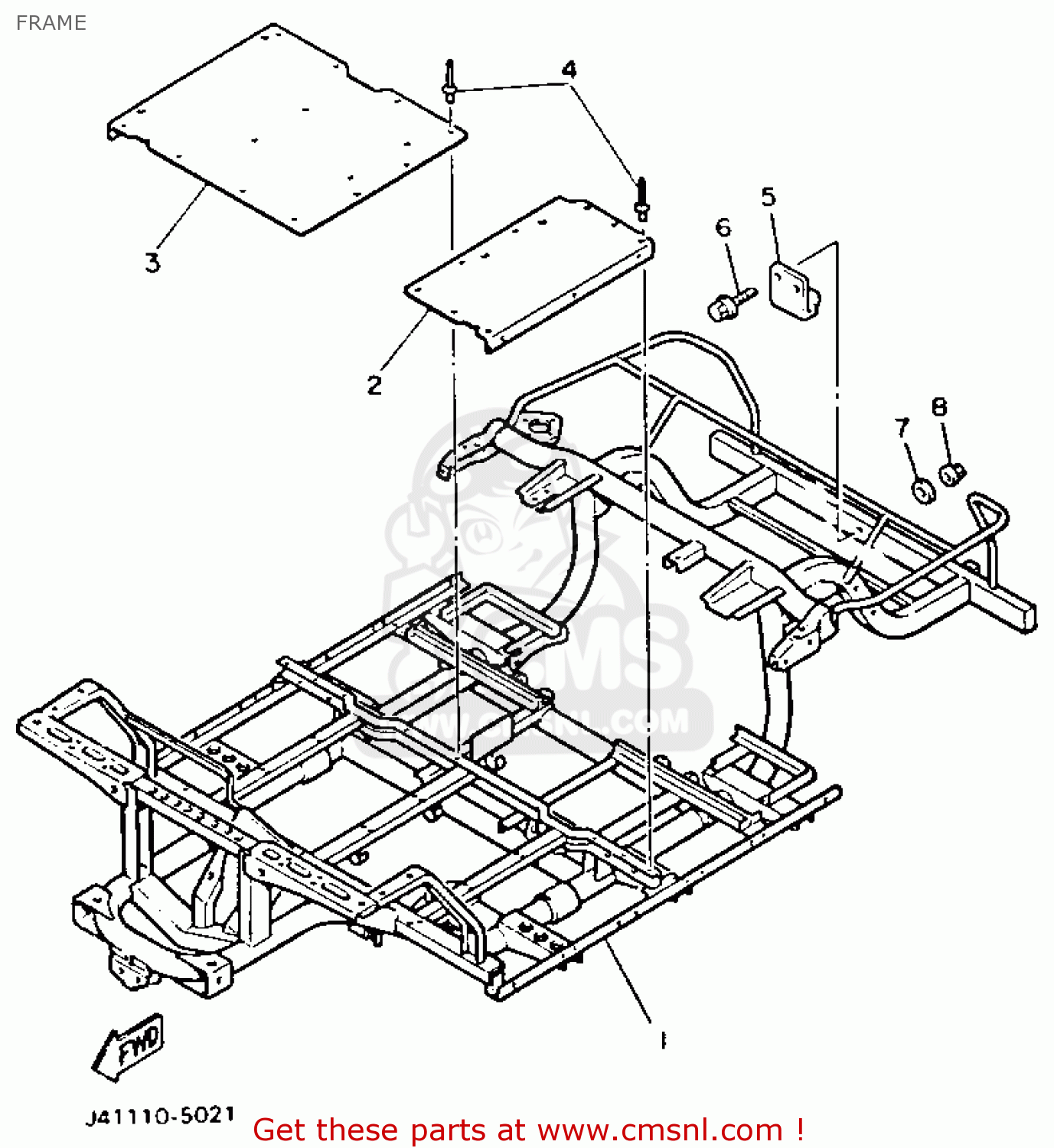 FRAME for G2-EB 1987 - order at CMSNL