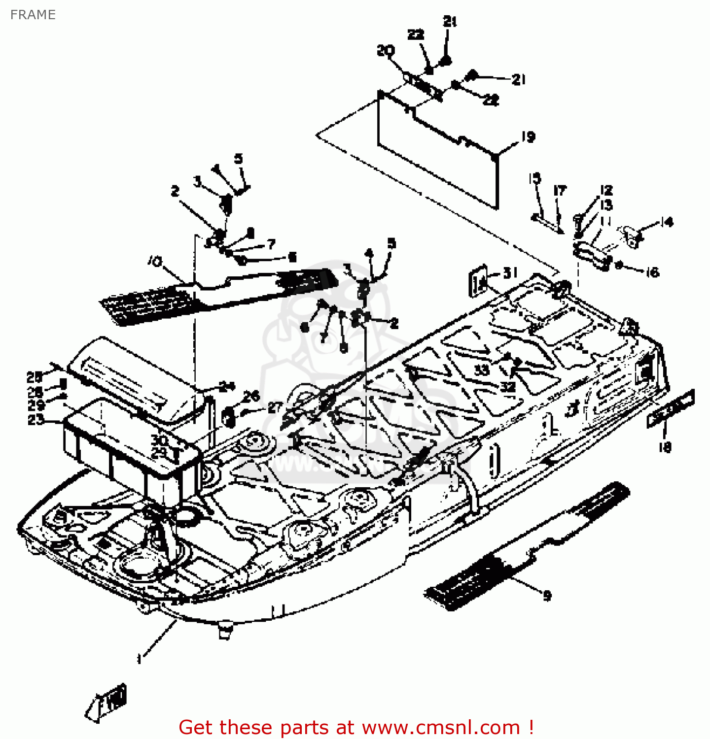 8227730100 Luggage Box Asy Yamaha buy the 8227730100 at CMSNL