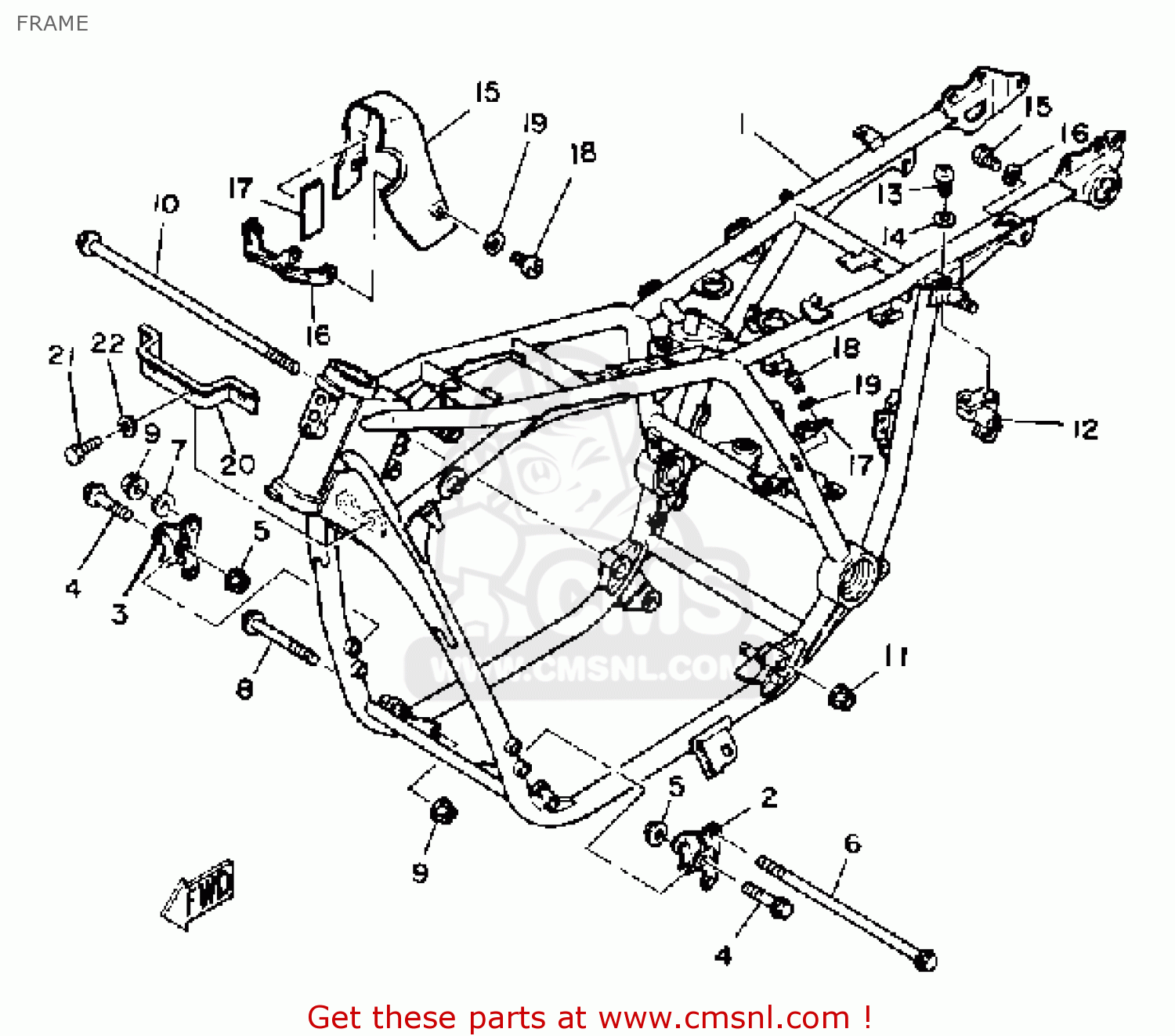 3H32139R00: Cover Yamaha - buy the 3H3-2139R-00 at CMSNL