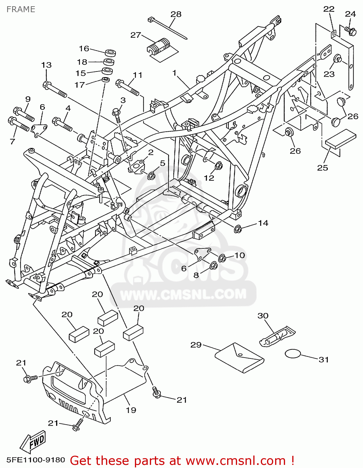 Yamaha NO PRODUCT DESCRIPTION 5FE2111000 Yamaha NO PRODUCT DESCRIPTION 5FE2111000