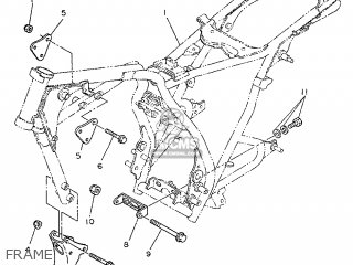 21LF1110003C: Frame Comp. Yamaha - buy the 21L-F1110-00-3C at CMSNL