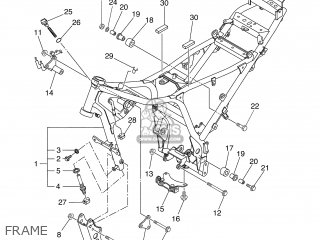 FRAME COMP for XT660X 2005 3S71 ENGLAND 1D3S7-300S1 - order