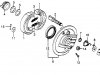 Small Image Of Front Brake Panel - Xl500s 79-81
