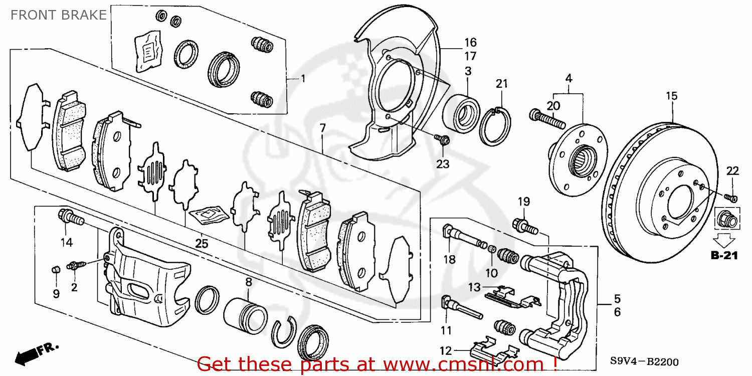 44300S3VA02: Brg Assy,fr Hub Honda - buy the 44300-S3V-A02 at CMSNL