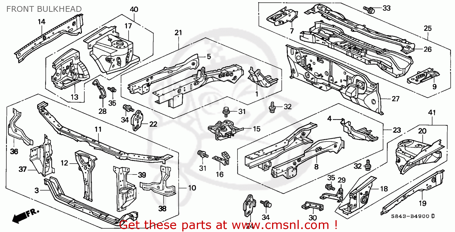 60700S4KA00ZZ Wheel House Comp Honda buy the 60700S4KA00ZZ at CMSNL