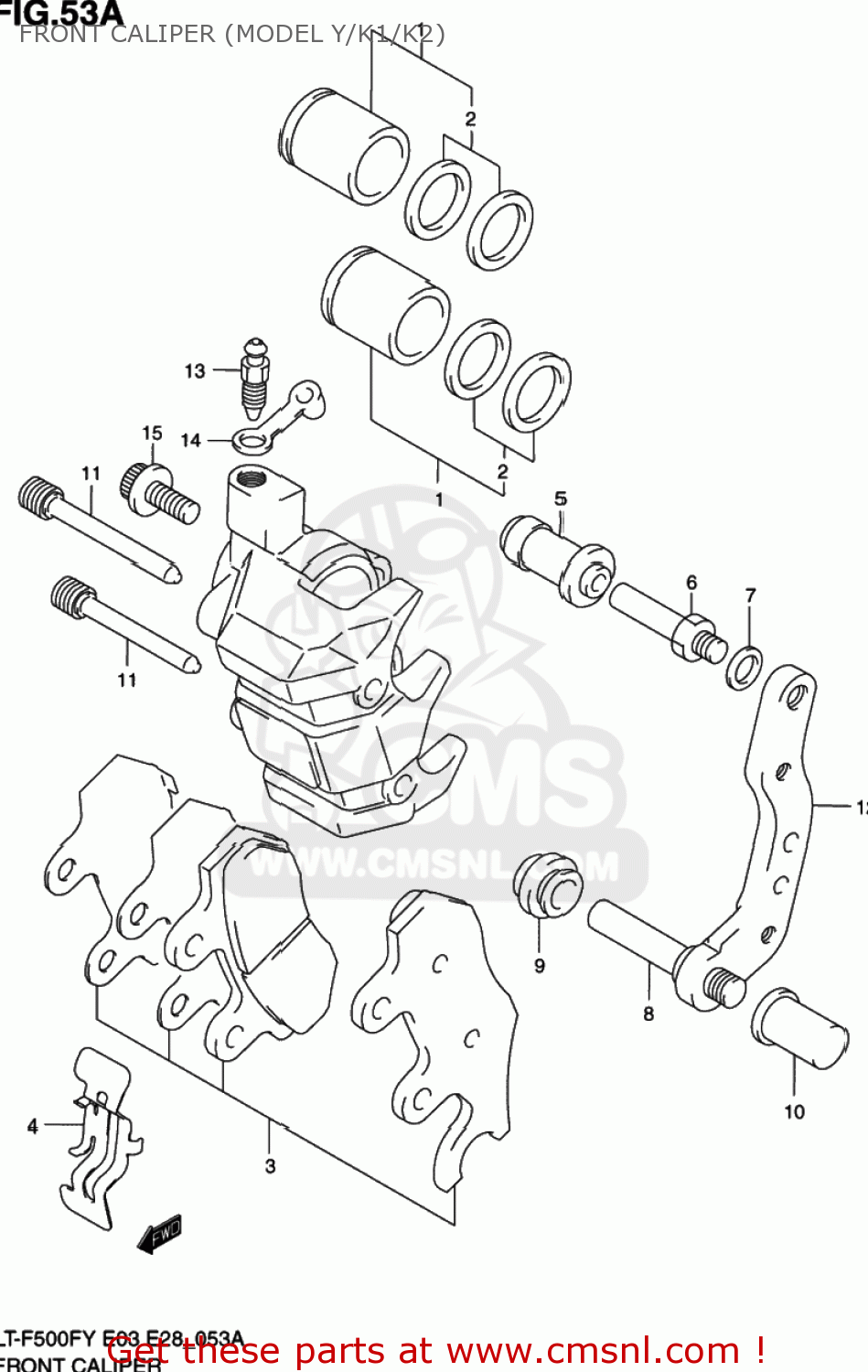 Suzuki BRACKET 5915147E00 Suzuki BRACKET 5915147E00