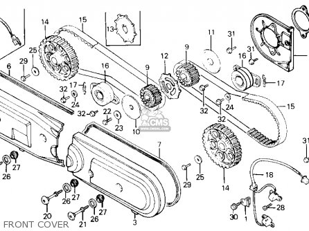 Honda Gl1200a Goldwing Aspencade 1986 G Parts Lists And Schematics