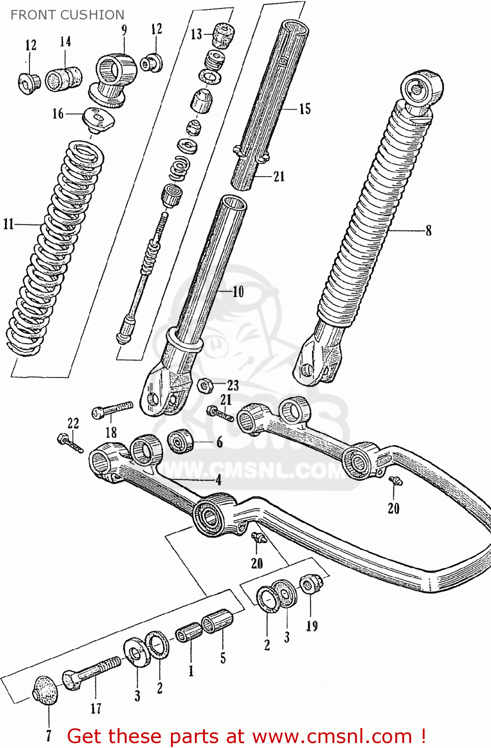 51210257000 Arm, Suspension Honda buy the 51210257000 at CMSNL