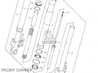 DAMPER ASSY,FR FORK,R DAMPER ASSY,FR FORK,R