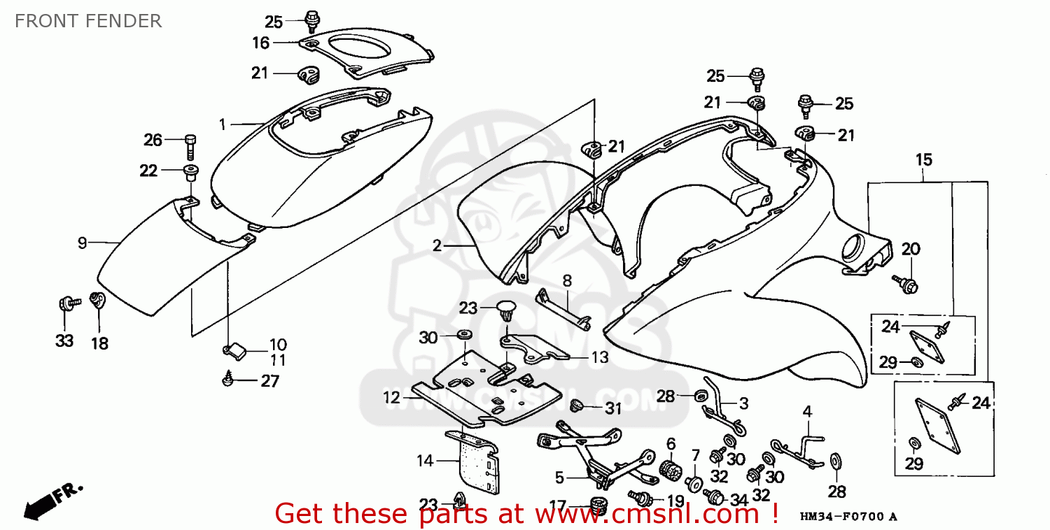 17610HC0670ZC: Cover,fuel T*nh1* Honda - buy the 17610-HC0-670ZC at CMSNL