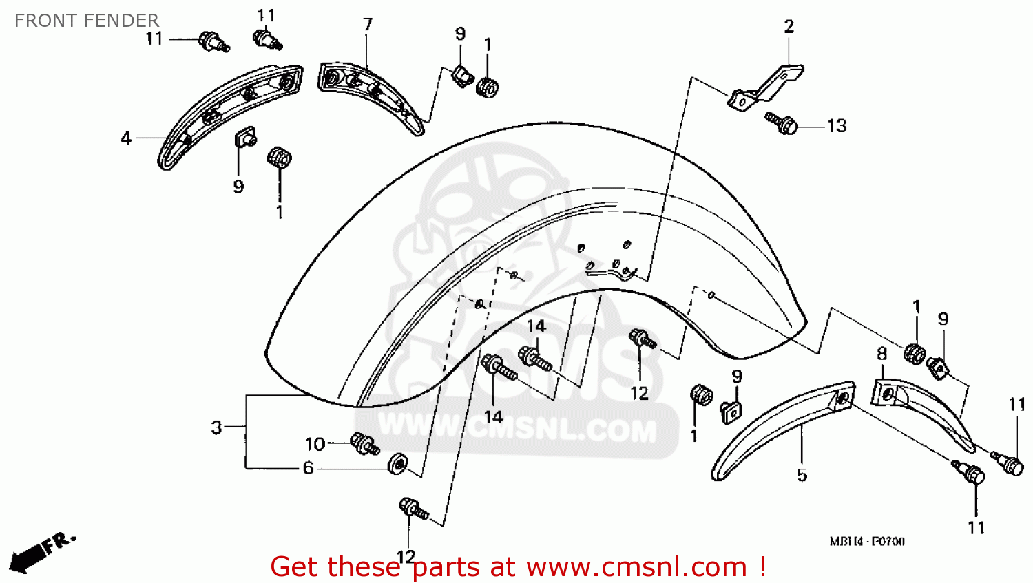 61110MBH000ZA: Set Illust,f*nh1* Honda - buy the 61110-MBH-000ZA at CMSNL