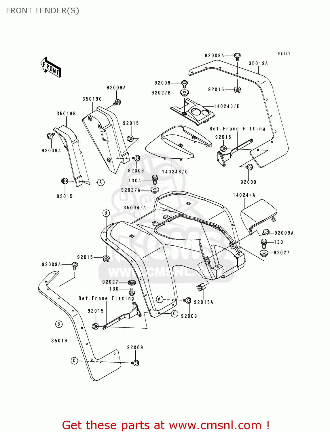 Kawasaki COLLAR 920271909 Kawasaki COLLAR 920271909