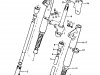 Small Image Of Front Fork a100-4 k l m