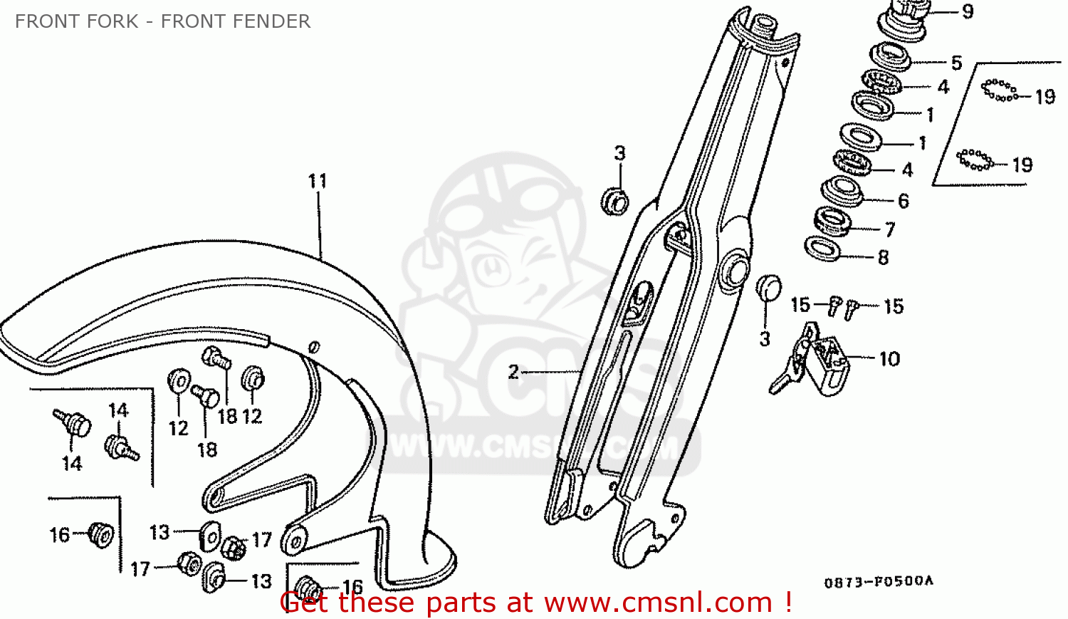 61100041030F Fender,fr. Honda buy the 61100041030F at CMSNL