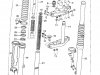 Small Image Of Front Fork kx250-a5 78-79