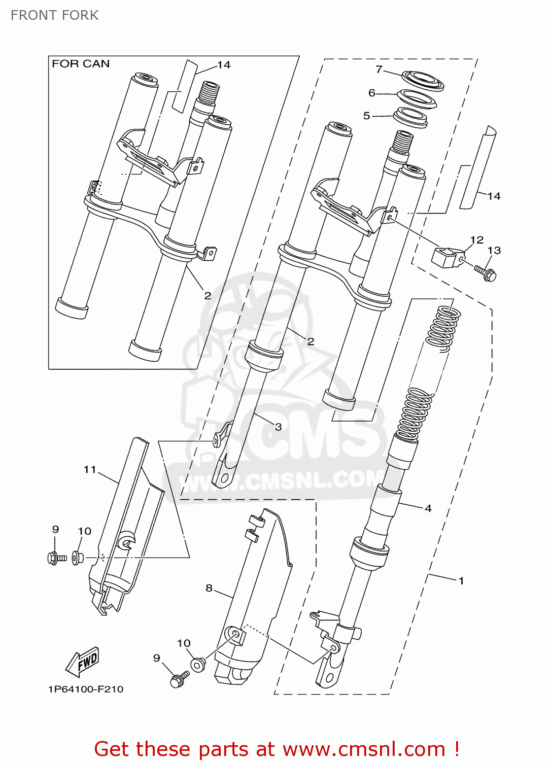 1P6F346200 Seal, Steering Yamaha buy the 1P6F346200 at CMSNL