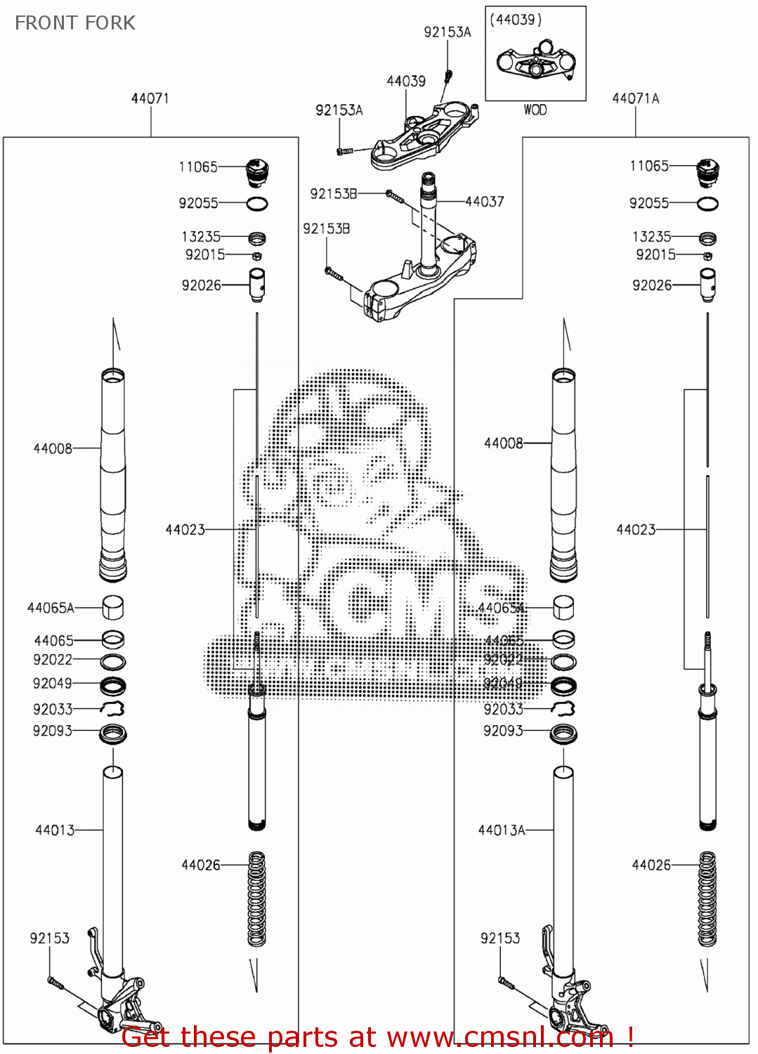 Kawasaki GUIDE-COMP 132350011 Kawasaki GUIDE-COMP 132350011