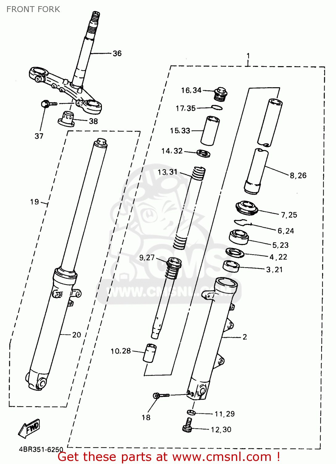 4eb2335600: Bolt 2 Yamaha - Buy The 4eb-23356-00-00 At Cmsnl