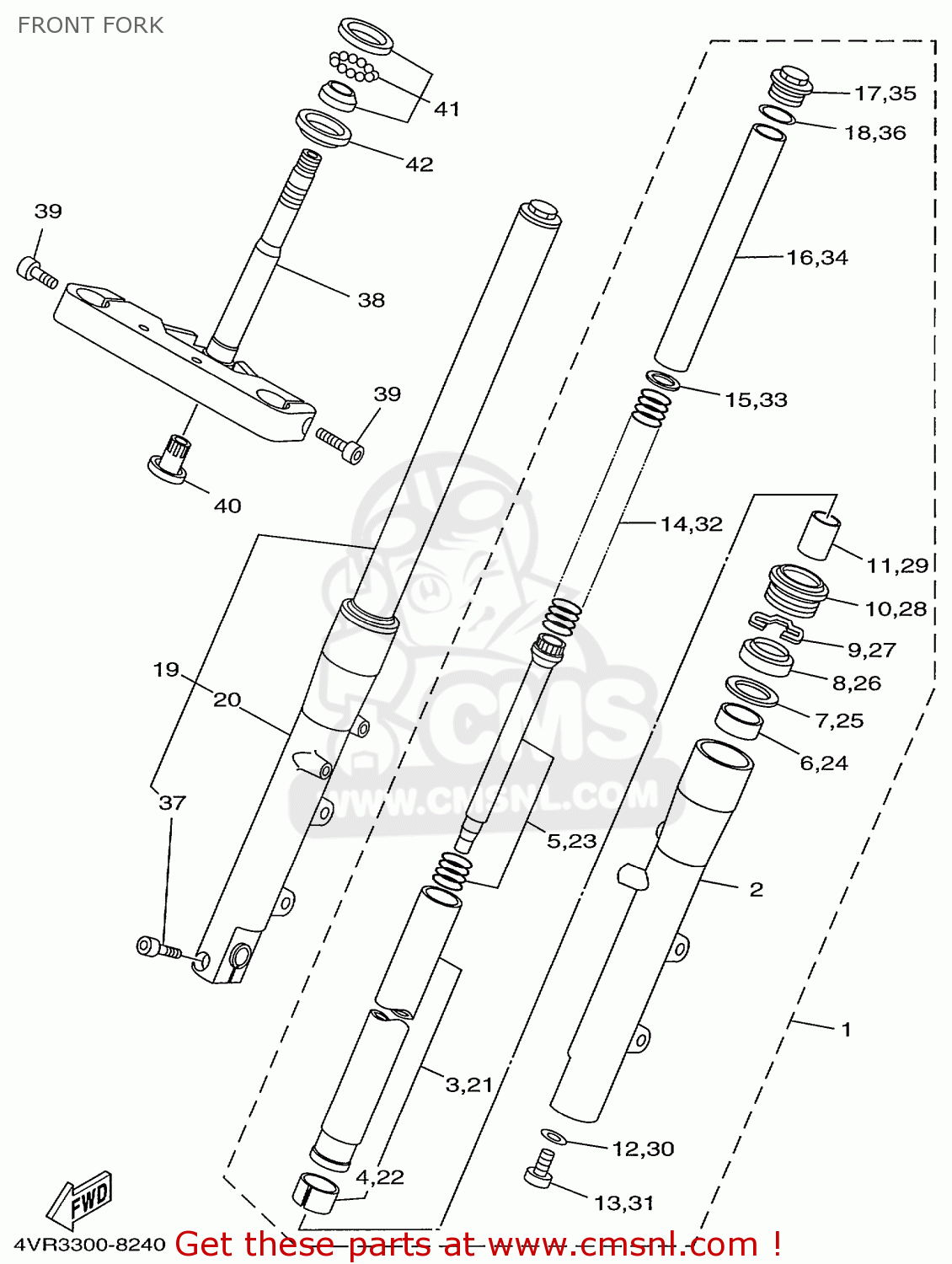 4TR2311000 Inner Tube Comp.1 Yamaha buy the 4TR2311000 at CMSNL