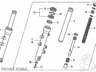Fork Assy, R Front photo