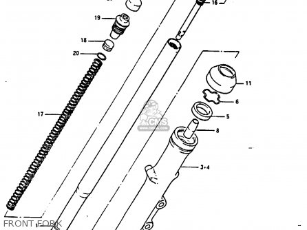 Tube, Fork, Outer, Right photo
