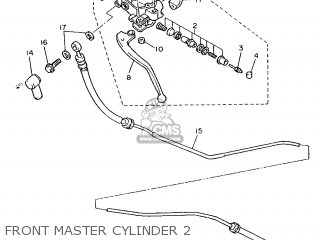 (3BV2645000) MASTER CYLINDER ASSY (CLUTCH) (3BV2645000) MASTER CYLINDER ASSY (CLUTCH)
