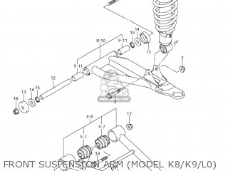 Arm Set, Suspension Upr, L photo