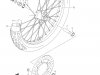 Small Image Of Front Wheel dr-z125lk3 lk4 lk5 lk6 lk7